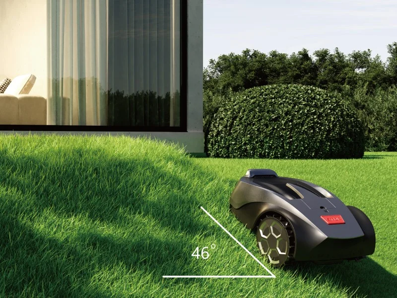 robot kosilica iGarden savladavanje nagiba 46%